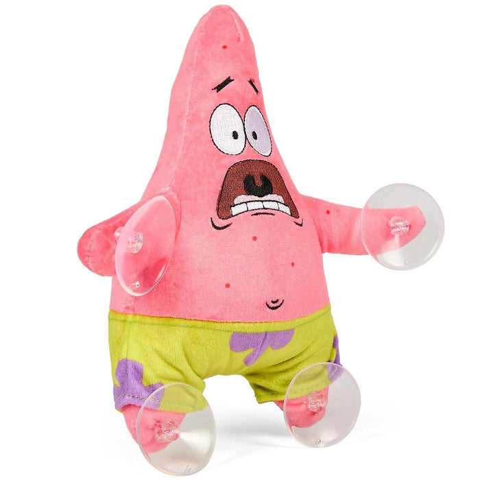 SpongeBob - Scared Patrick Star Car Window Clinger Suction Cups Stuffed Plush Toy 18208