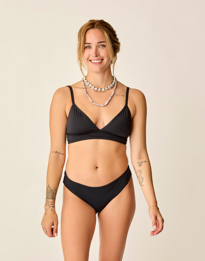 St. Barth Reversible Bottom: Black/Navy