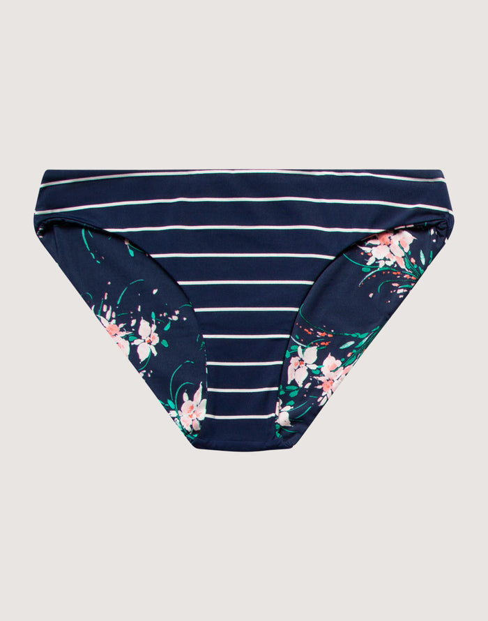 St. Barth Reversible Bottom: Nautical/Bouquet - FINAL SALE