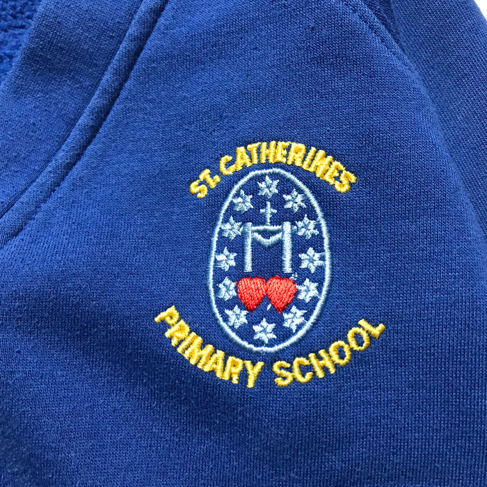 St Catherines Primary Royal Blue Jersey Cardigan