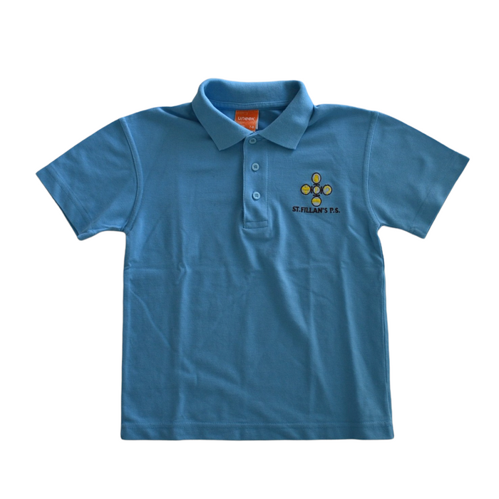 St Fillans Primary Light Blue Polo Shirt