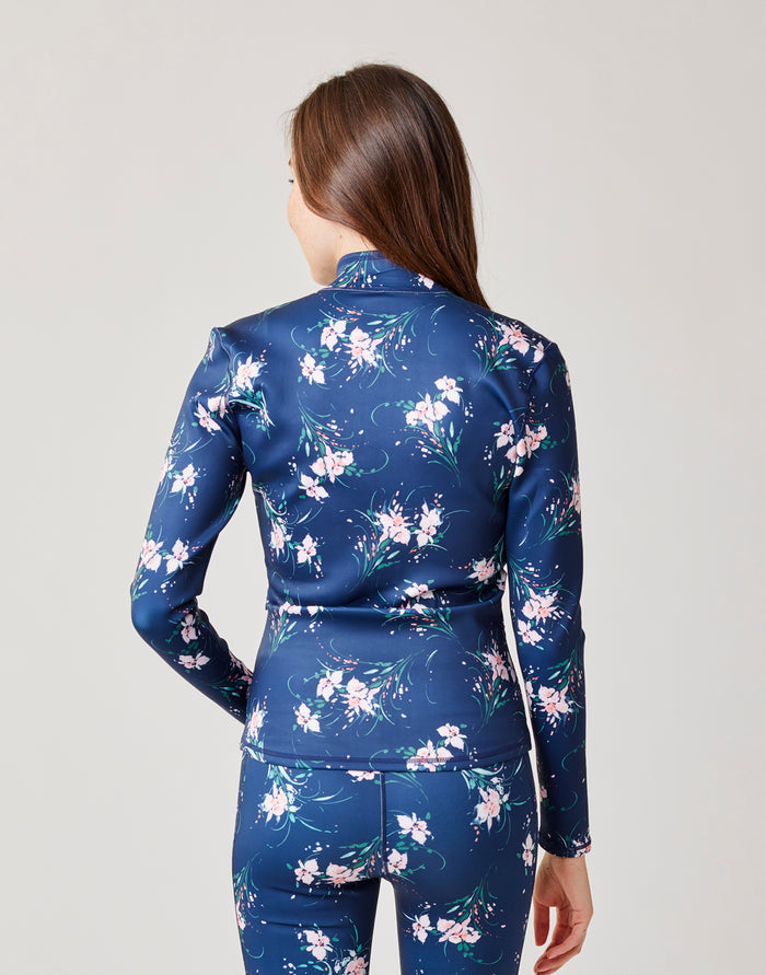 Stella Zip-Up Jacket: Bouquet - FINAL SALE
