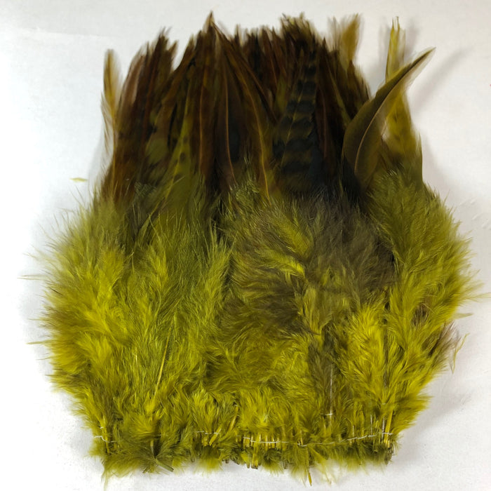 Strung Chinese Saddle Hackle