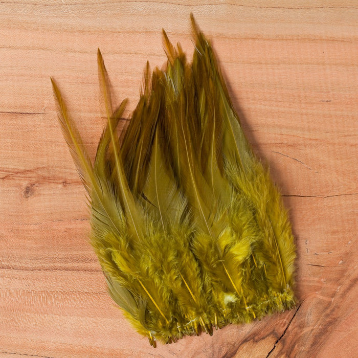 Strung Chinese Saddle Hackle