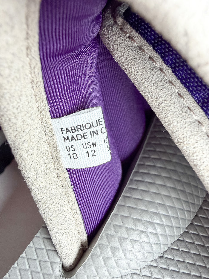 Suicoke Moto Cab Purple Paisley Sandals Sliders