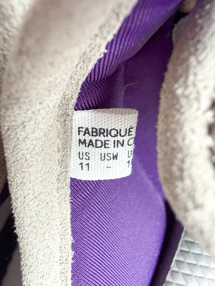 Suicoke Zavo Cab Purple Paisley Slip On Strap Mule Sandals NO BOX