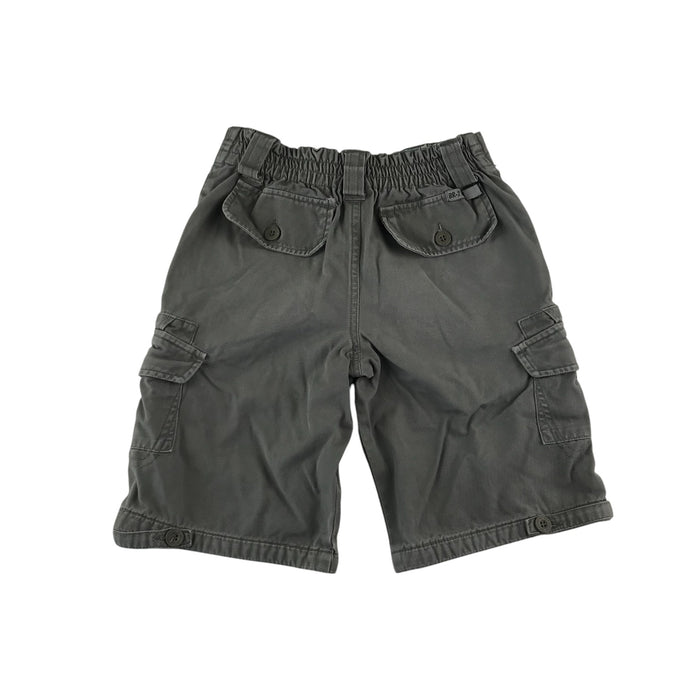 Target 4-5 years grey plain cargo style cotton shorts