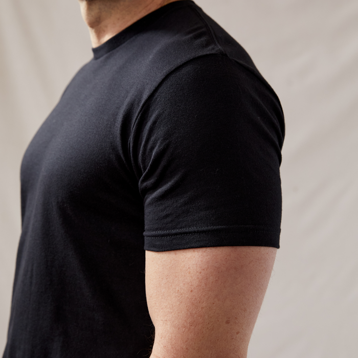 The Ezra Crewneck - Black