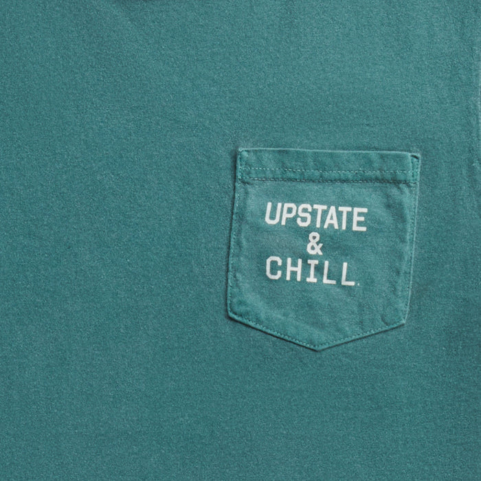 The Heart: Upstate & Chill® Pocket T - Spruce