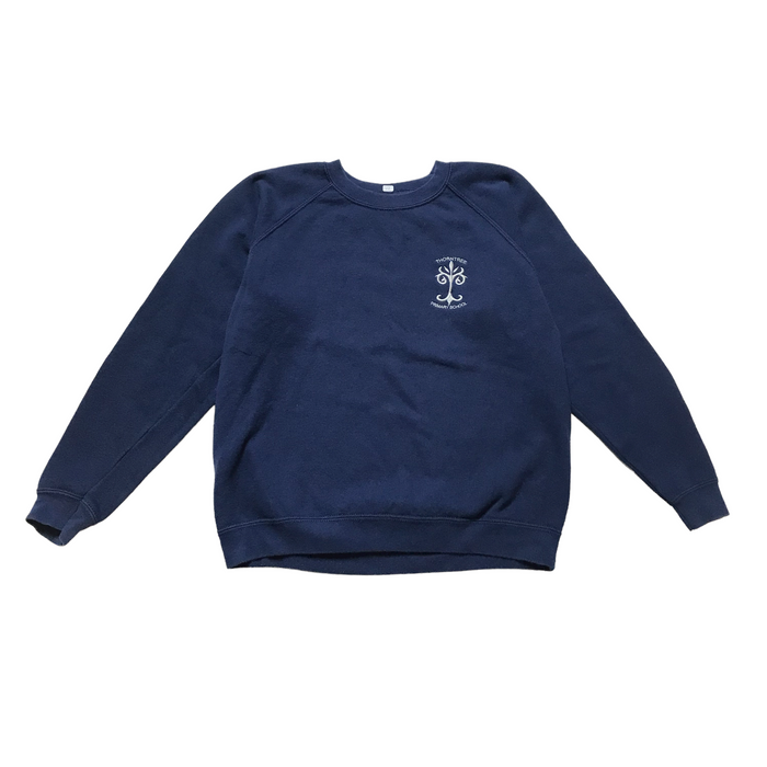 *Thorntree Primary Navy Crewneck Sweatshirt