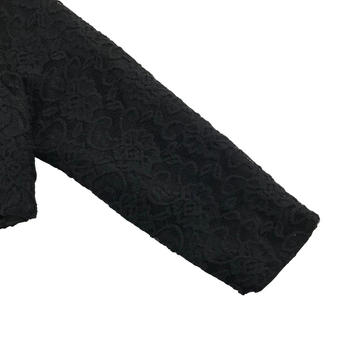 Tia London 12-13 years black lace cropped cardigan