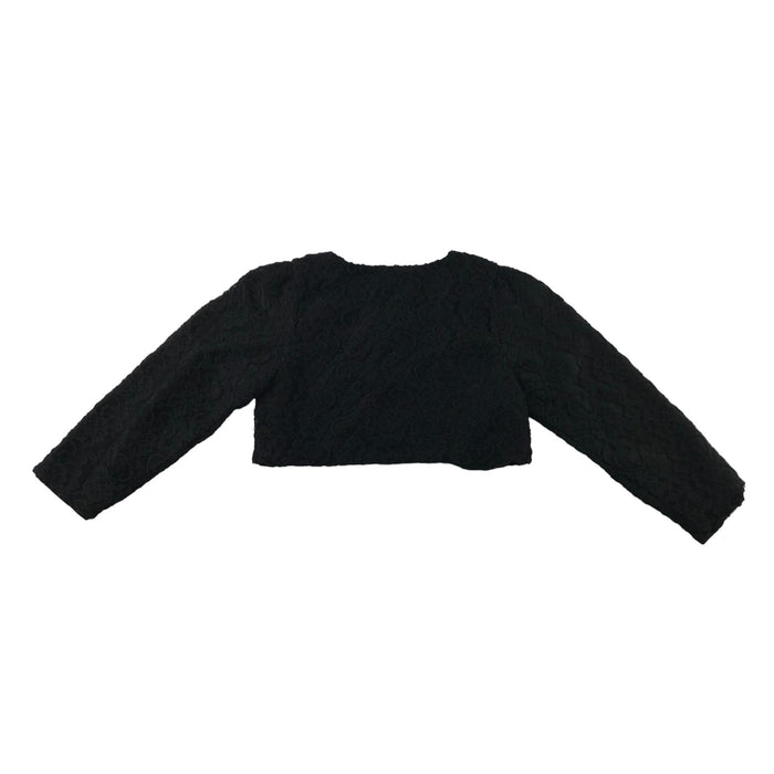 Tia London 12-13 years black lace cropped cardigan