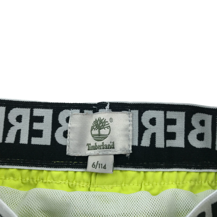Timberland 6-7 years neon yellow swim trunks