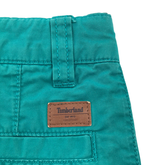 Timberland 6 years turquoise chino style shorts