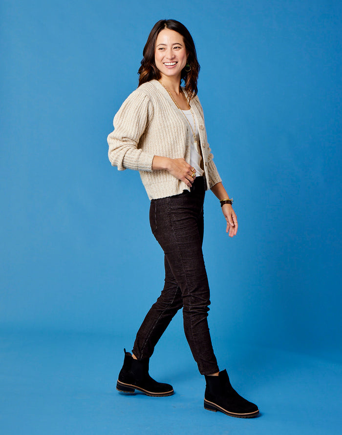 Tinsley Sweater: Cloud Heather - FINAL SALE
