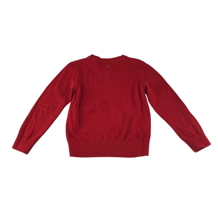 Tommy Hilfiger 5-6 years red v neck jumper