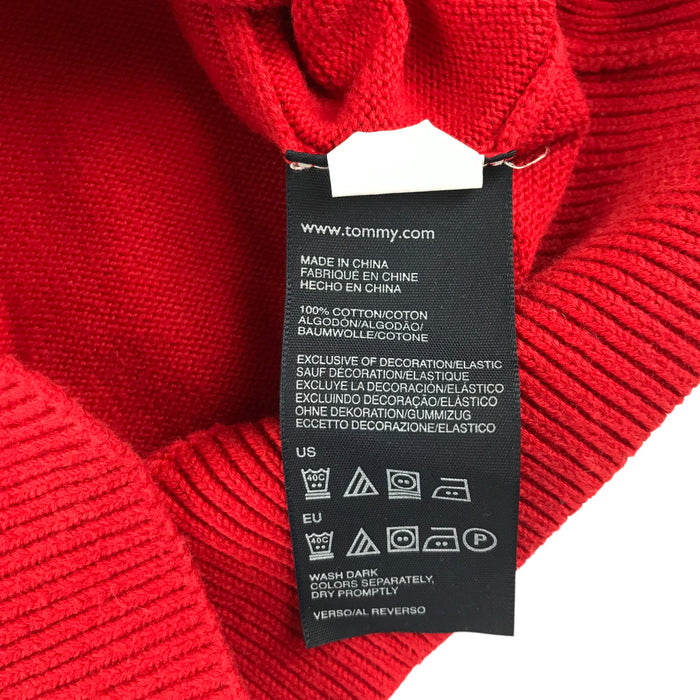 Tommy Hilfiger 5-6 years red v neck jumper