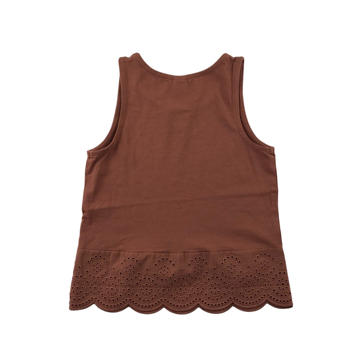 Tu 5-6 years brown embroidered top