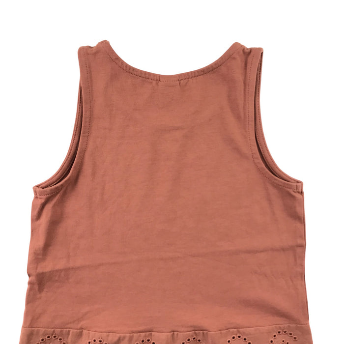 Tu 5-6 years brown embroidered top