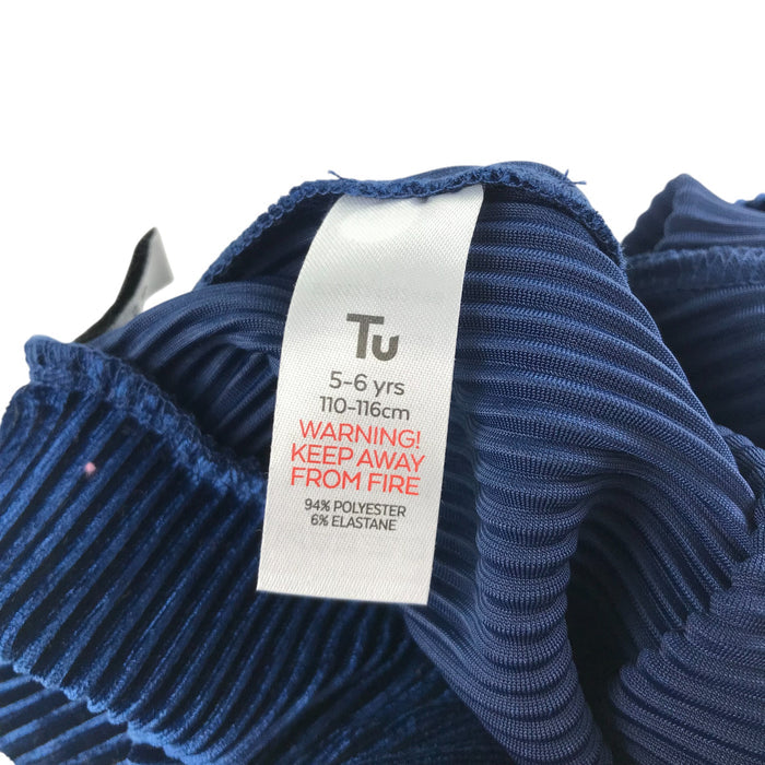 Tu 5-6 years navy velvet trouser