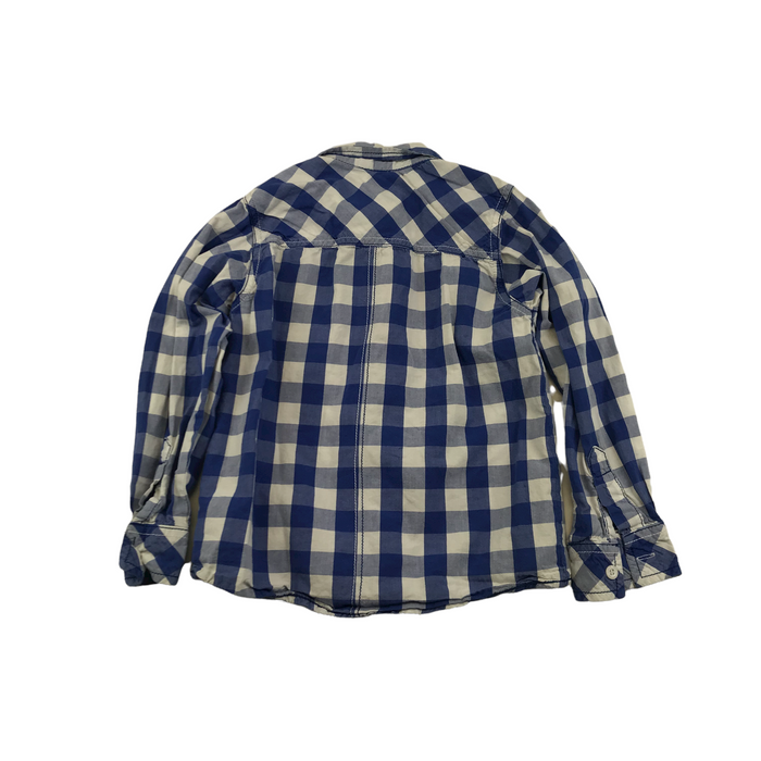 Tu 5 years blue and white checked shirt