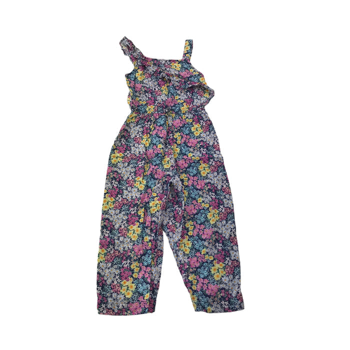 Tu 7-8 years navy floral jumpsuit