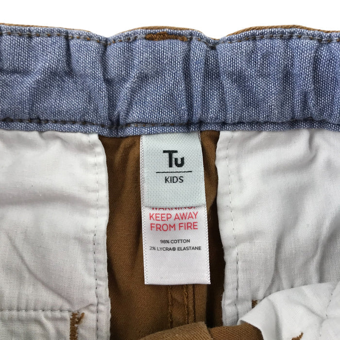 Tu 7 years brown tan chino style shorts
