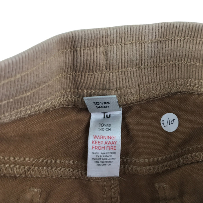 Tu 9-10 years light brown cargo shorts