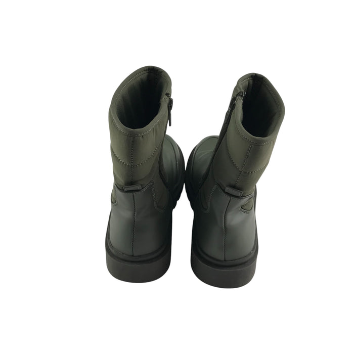 Tu size UK 2 khaki high tops boots