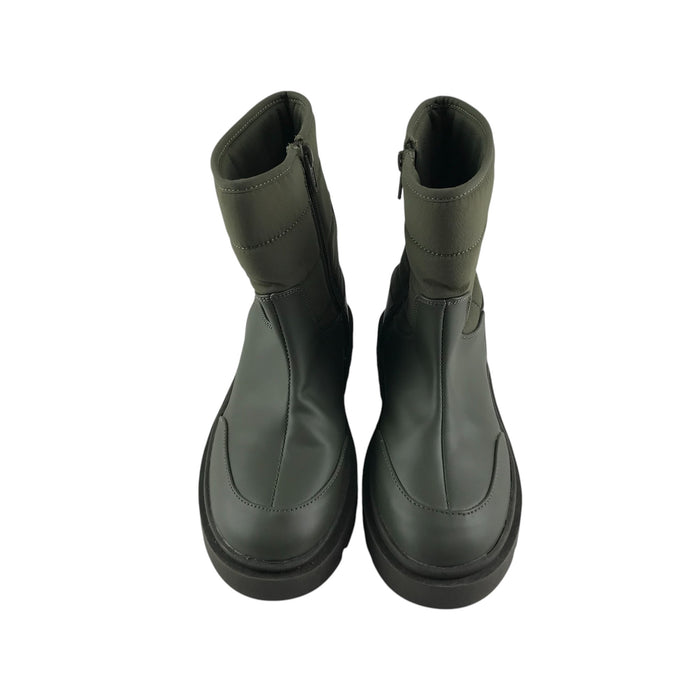 Tu size UK 2 khaki high tops boots