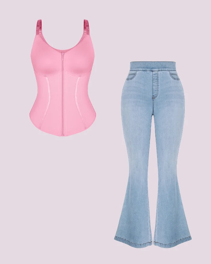 Lavender Pink/Light Blue