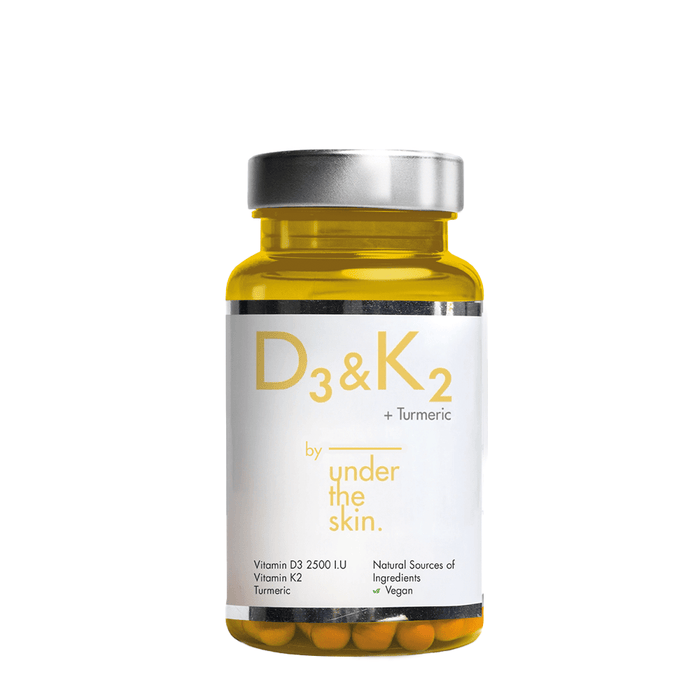 Under The Skin Vitamin D3 & K2 - Beauty Tribe