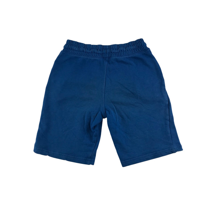 Urban Outlaw 8-9 years blue plain elasticated waist cotton shorts