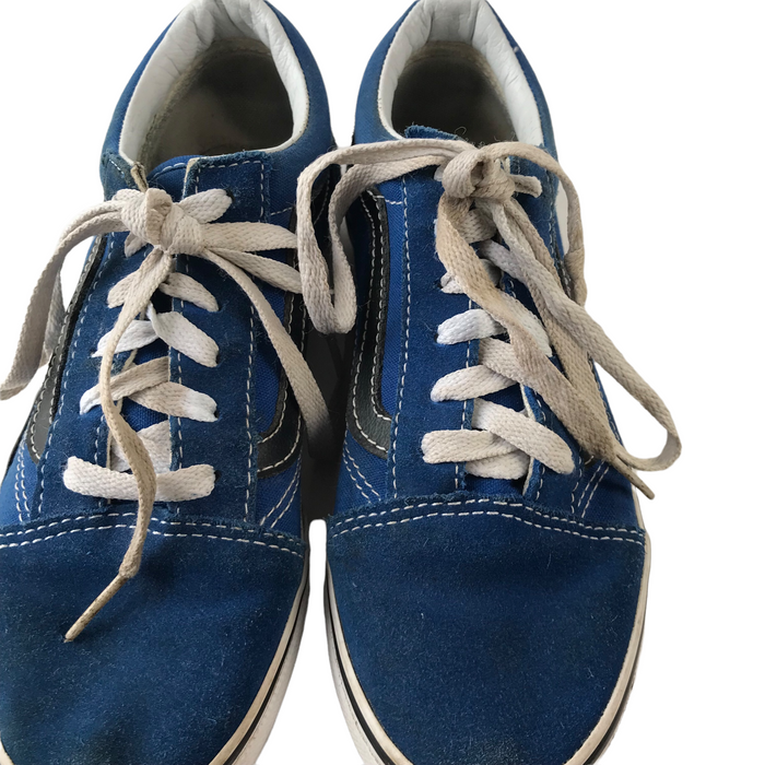 Vans size UK 2.5 blue trainers