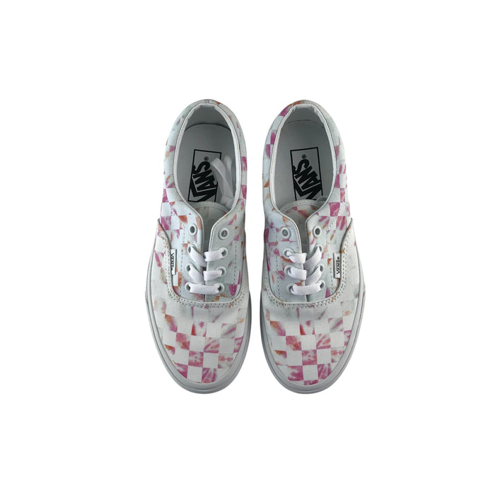 Vans size UK 3.5 white check trainers