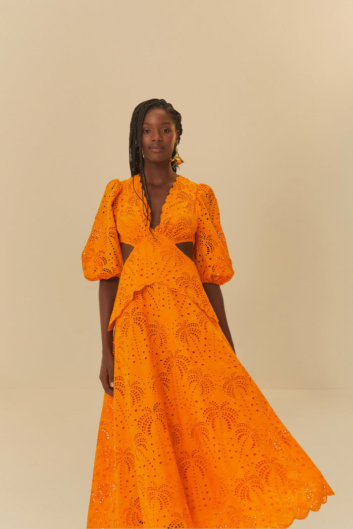 VESTIDO MAXI LAISE COQUEIRO