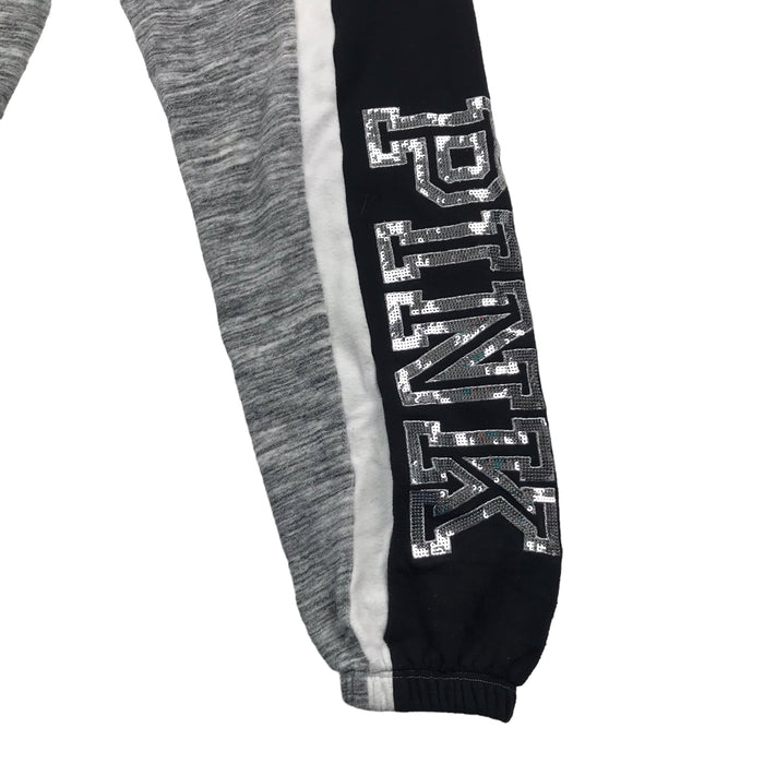 Victoria's Secret womens XS pink grey joggers
