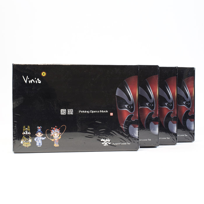 Vinis Peking Opera Mask Pyramid Tea Bag Variety Pack