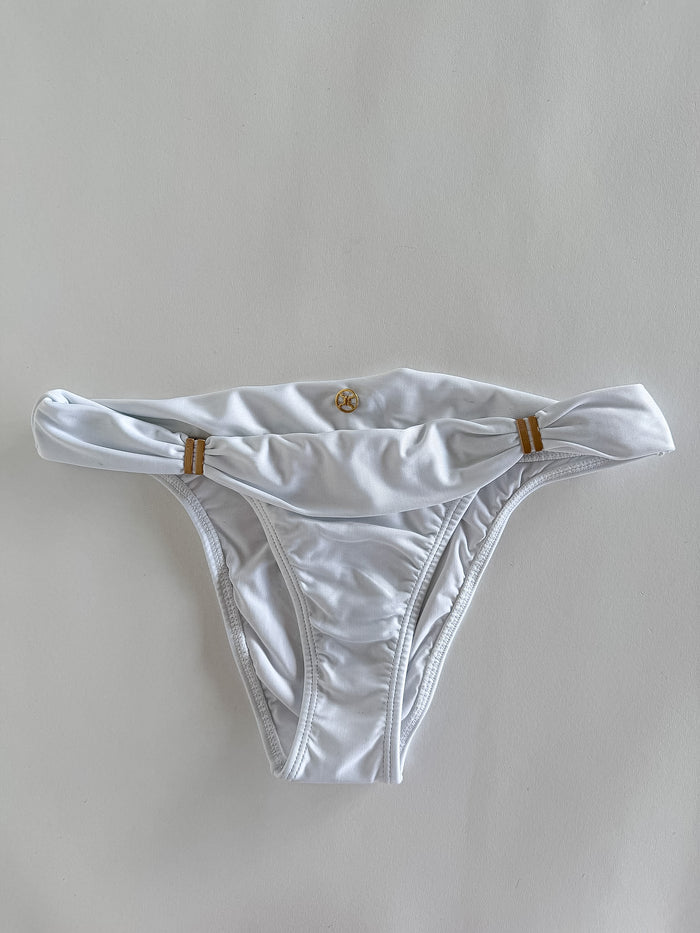 Vix Paula Hermanny Bia Tube Bottom White Bikini Bottom