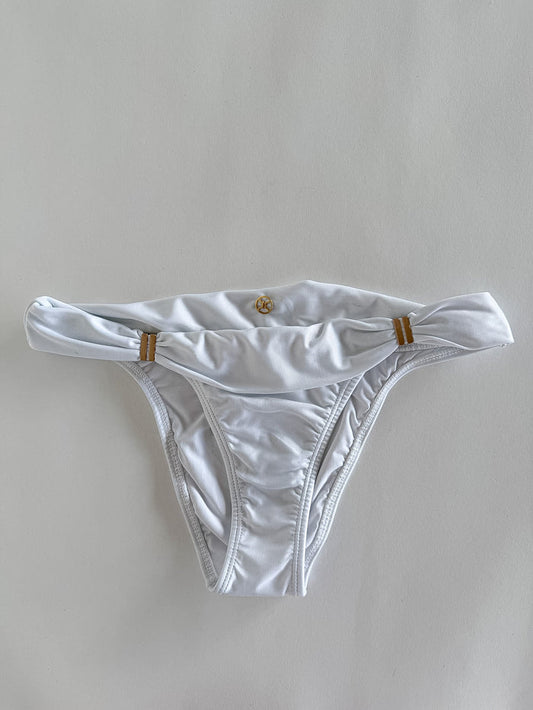 Vix Paula Hermanny Bia Tube Bottom White Bikini Bottom