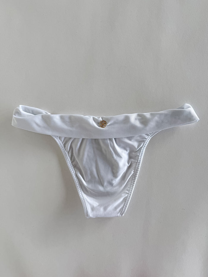 Vix Paula Hermanny Bia Tube Bottom White Bikini Bottom