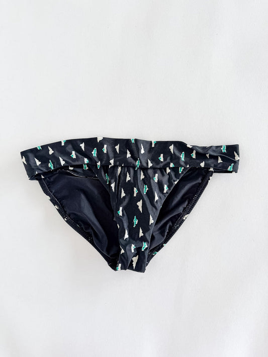 Vix Paula Hermanny Black White New Band Bikini Bottom