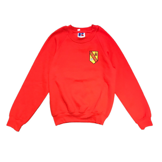 *Wallacewell Primary Red Crewneck Sweater