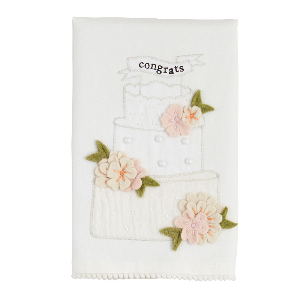 Wedding Beaded Towel