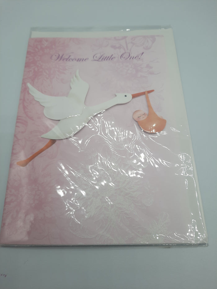 Welcome Little One Greeting card