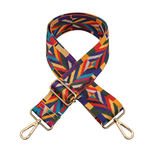 Wide Aztec Guitar Strap