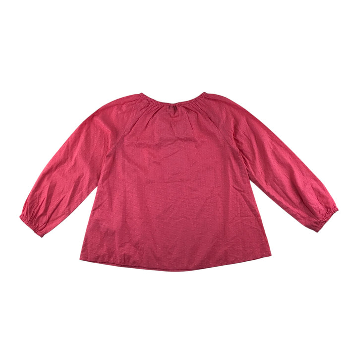 Wild & Gorgeous 10-11 years pink textured orange drawstrings blouse