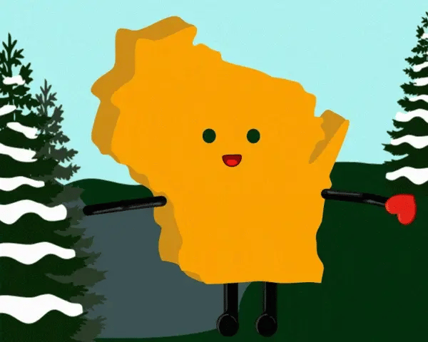 Wisconsin State Stuffed Plush