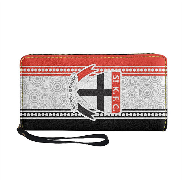 Womens AFL Fashion Zipper Purses With Handle