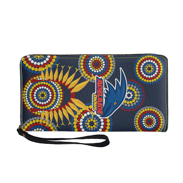 Womens AFL Fashion Zipper Purses With Handle
